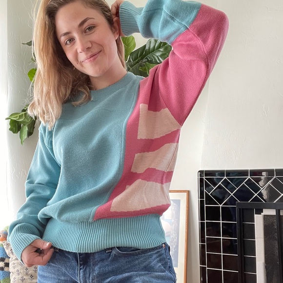 100% Wool 80’s Sweater - Picture 5 of 7